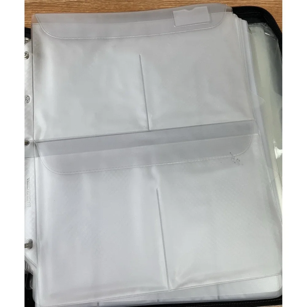 Creative Memories Memory Mate 3 Ring Binder with 24 Storage Pages & New Dividers